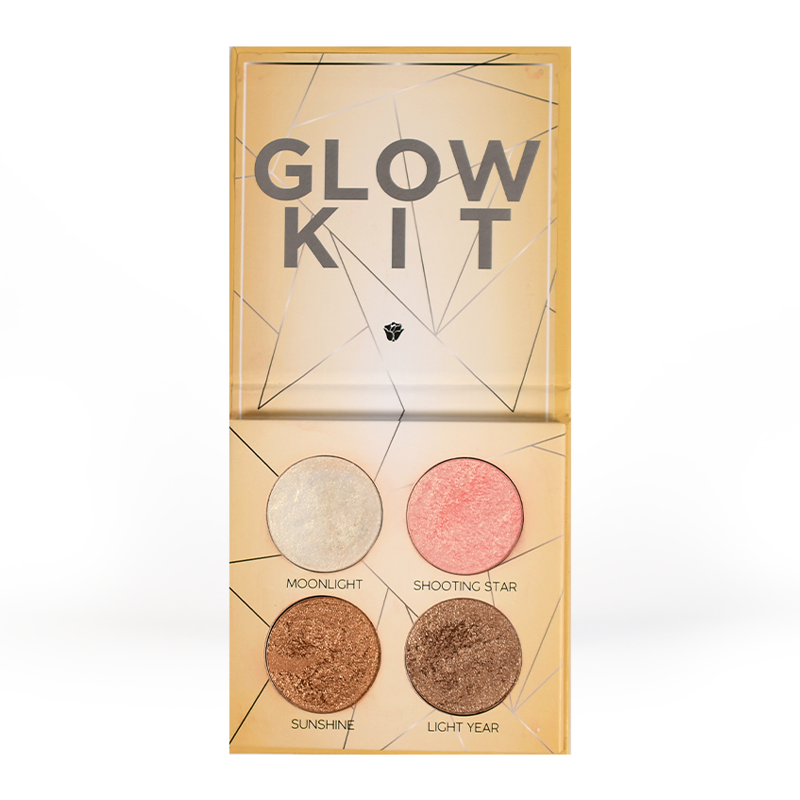 Paleta de 4 Iluminadores Glow Kit