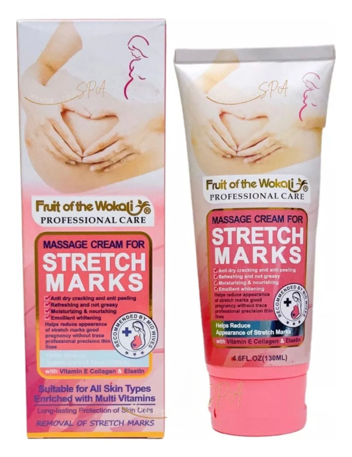 CREMA DE MASAJE PARA ESTRIAS