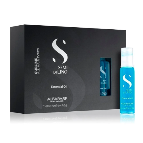 Ampolla Capilar Essential Oil Extra Shine Semi di Lino Alfaparf