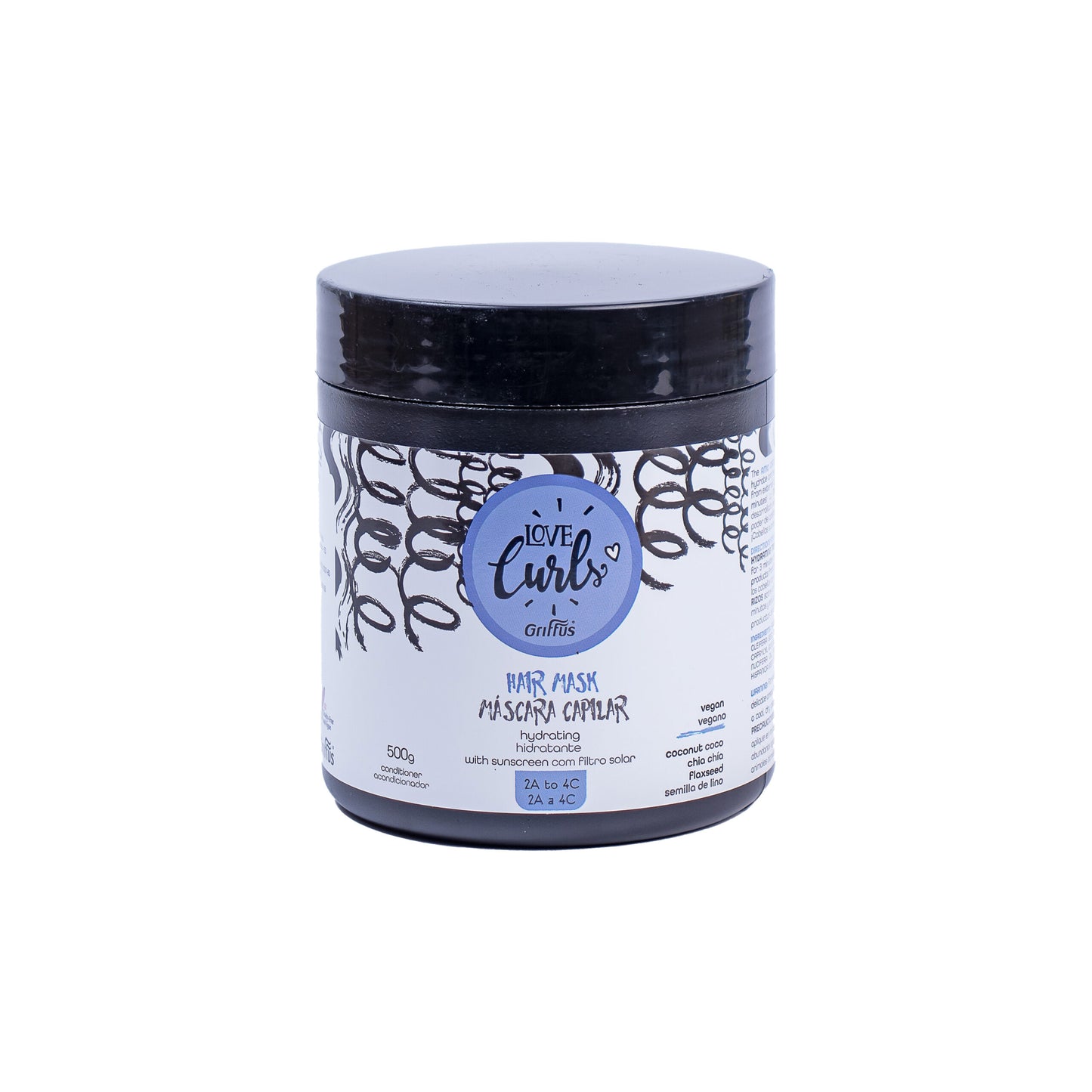 Máscara Capilar Hidratante Love Curls