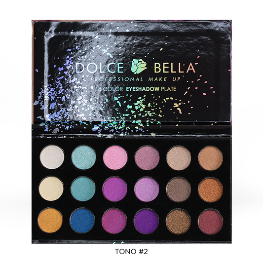 Paleta de sombras 18 colores