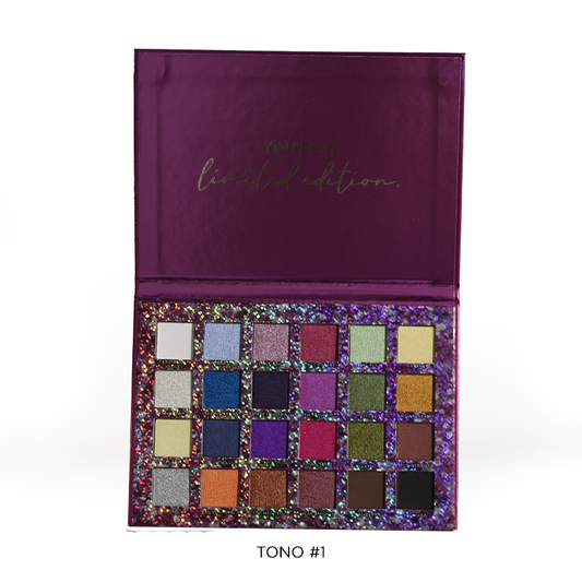Paleta de Sombras Tresure 24 Colores Tono 01