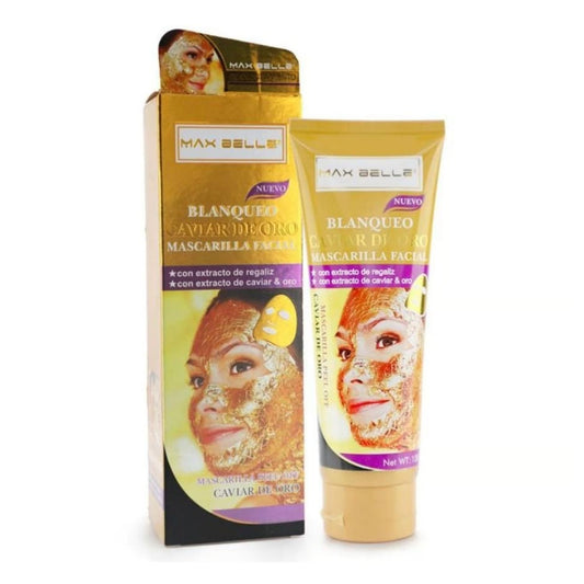 MASCARILLA FACIAL BLANQUEO CAVIAR DE ORO