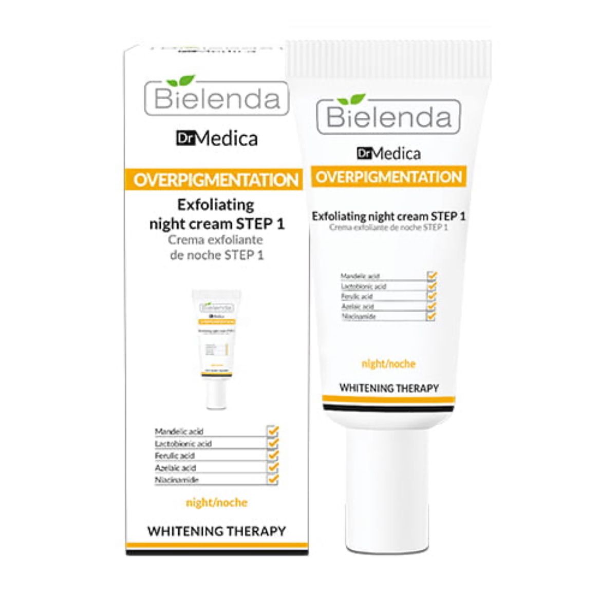 CREMA DE NOCHE EXFOLIANTE DE SOBREPIGMENTACION 30ML