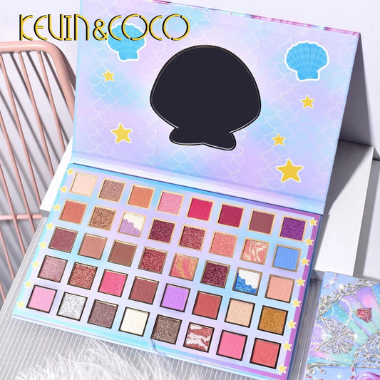 PALETA DE SOMBRAS KEVIN & COCO 40 COLORES