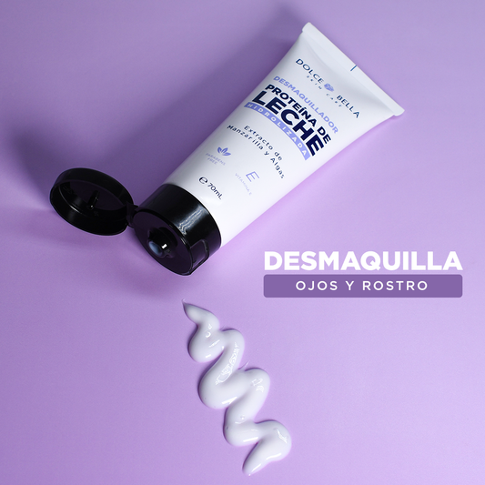 Desmaquillante Facial con Proteína de Leche, Manzanilla, Algas Marinas