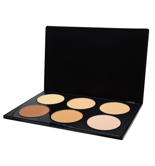 Paleta de Polvo Compacto 6 Tonos
