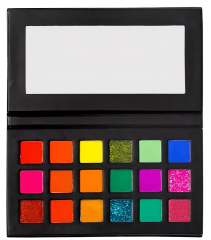 Paleta de Sombras Neon Splash 18 Colores Okalan