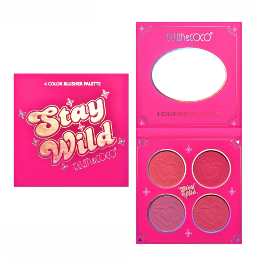 Paleta de 4 rubores Stay Wild
