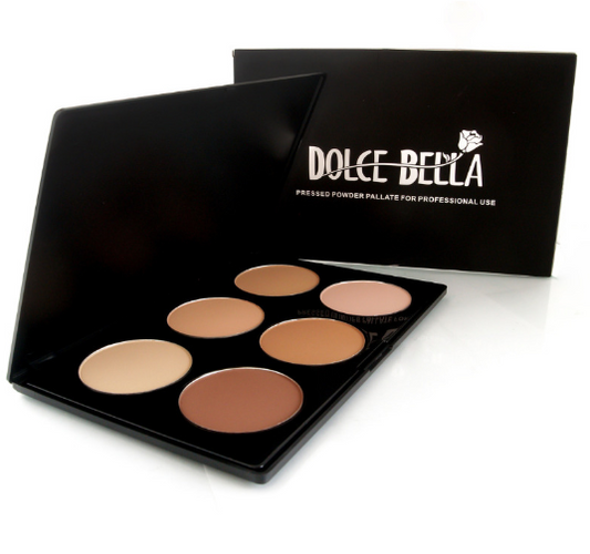 Paleta de Polvo Compacto 6 Tonos