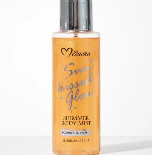 Shimmer Body Mist Vanilla Blossom Misucka 250ml