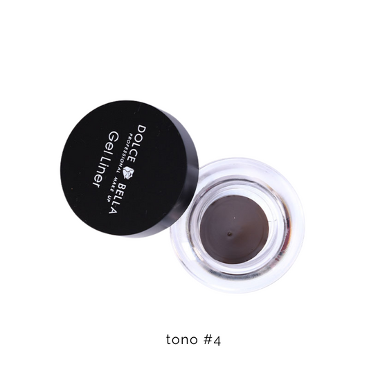 Delineador en Gel para Ojos y Cejas Tono 4