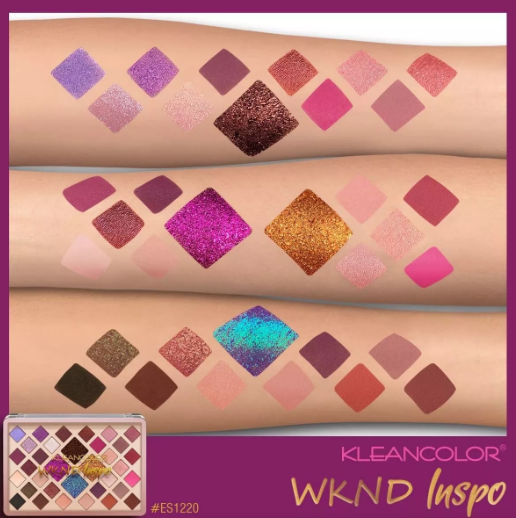 Paleta de Sombras WKND Inspo